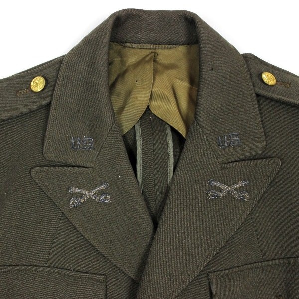 1st Lieutenant dress jacket - CBI 124th cavalry regiment