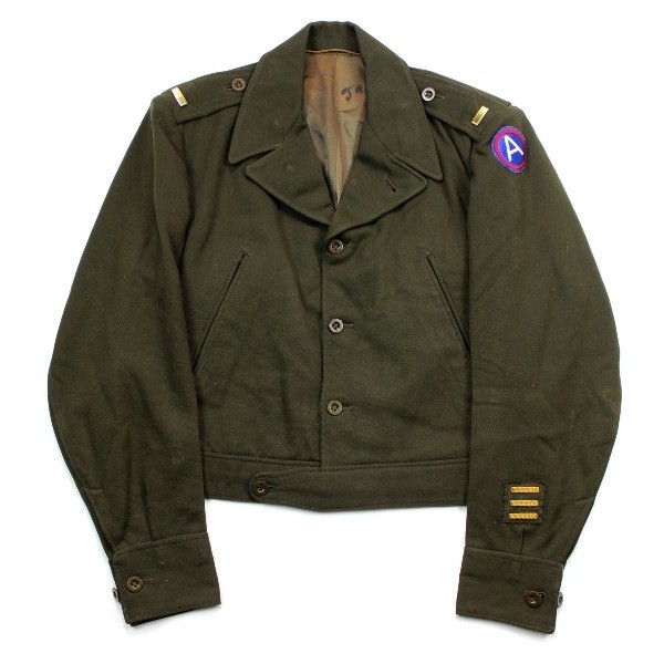 Early British made ETO officer jacket - 3rd Army