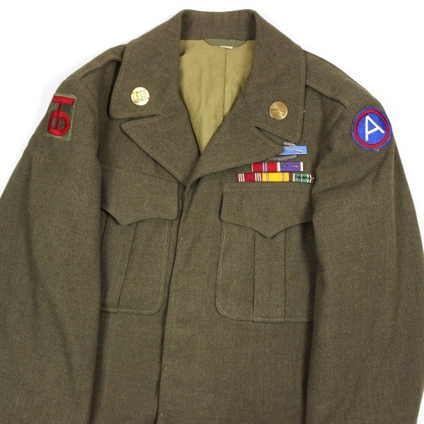 Enlisted man Ike dress jacket - 90th ID / 3rd Army