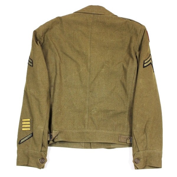 Enlisted man Ike dress jacket - 28th ID /  75th ID