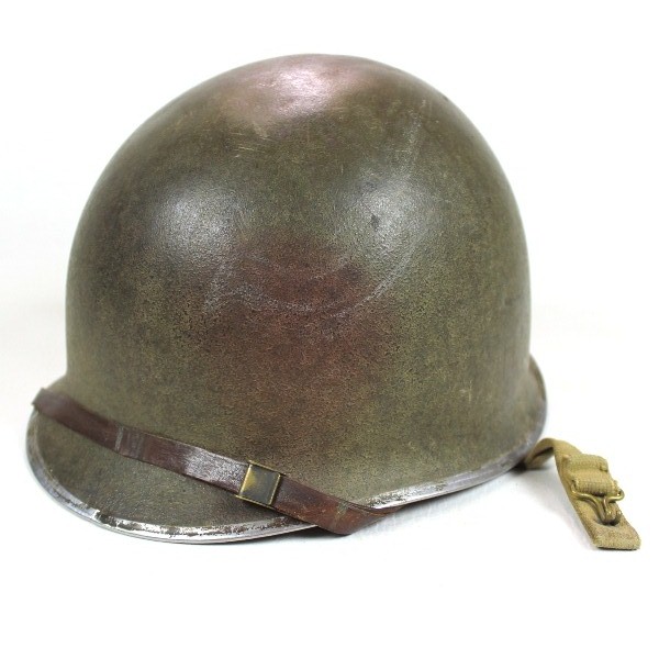 M1 steel helmet - Front seam - fixed bale