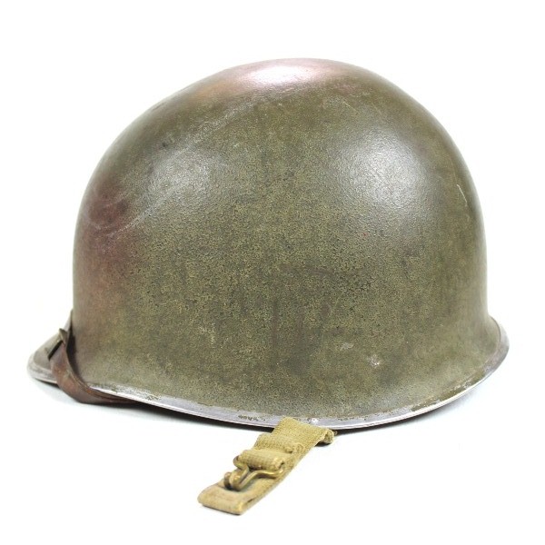 M1 steel helmet - Front seam - fixed bale