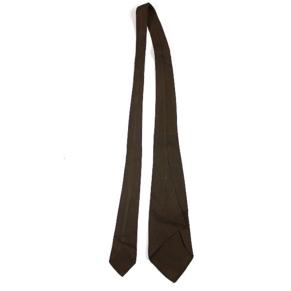 Chocolate wool service necktie