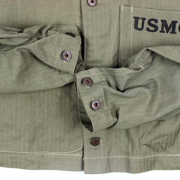 Very interesting shortened USMC P41 jacket w/ Army ranks