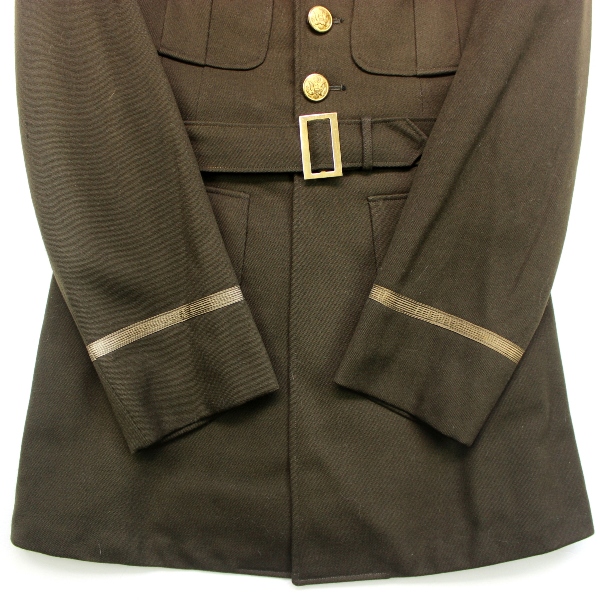 US Army officers OD gabardine dress jacket - British made