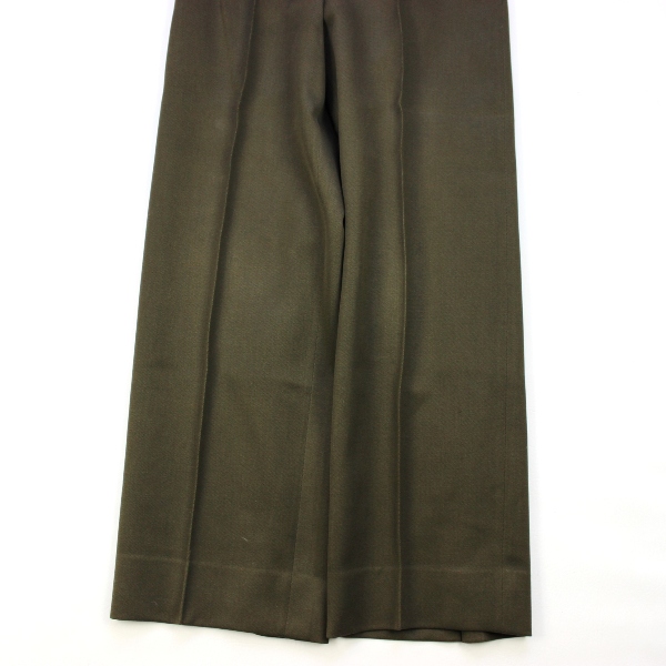 Women's Army Corps OD gabardine officers dress slacks