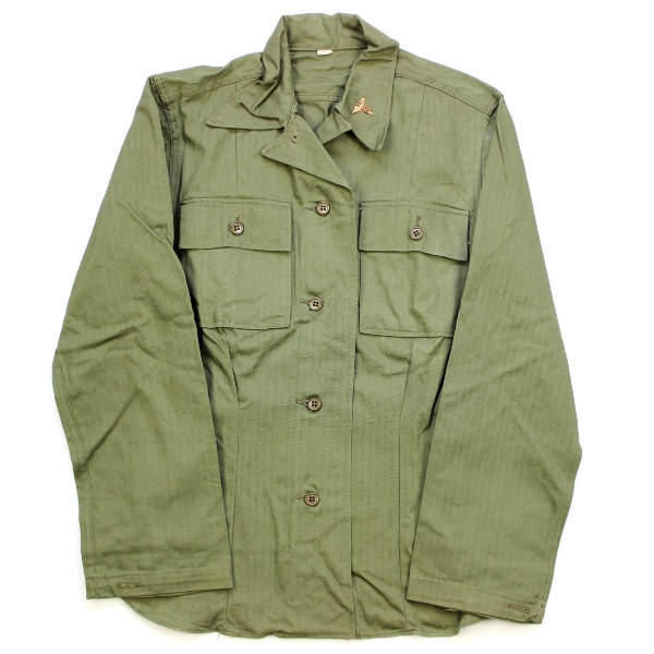 Women's Army Corps HBT fatigue jacket and trousers set