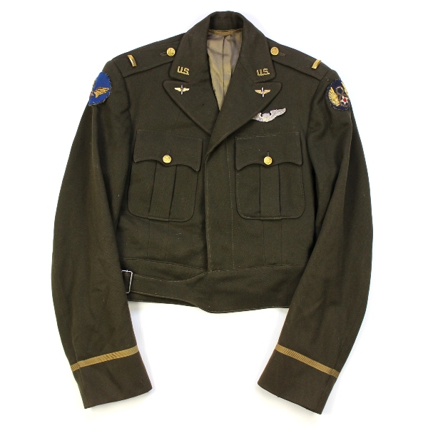 USAAF officers short dress jacket - British made / 8th AF