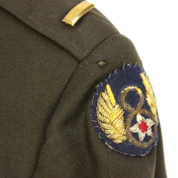 USAAF officers short dress jacket - British made / 8th AF