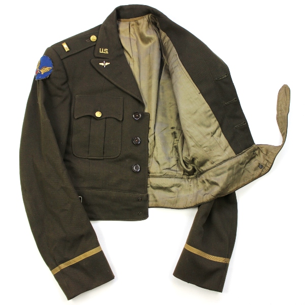 USAAF officers short dress jacket - British made / 8th AF