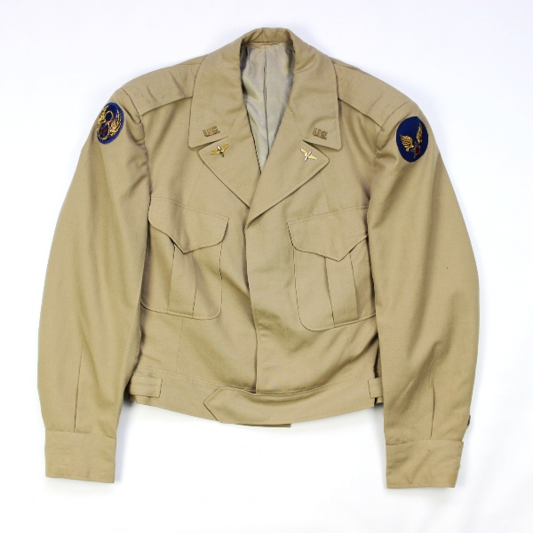 USAAF officers khaki / tan short dress jacket