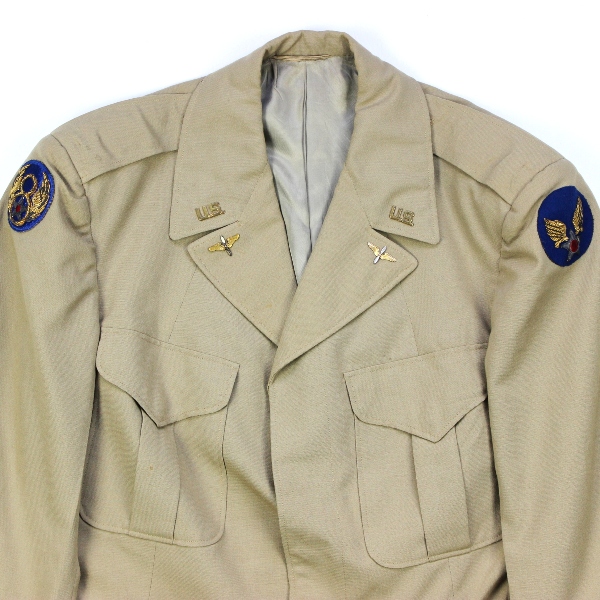 USAAF officers khaki / tan short dress jacket