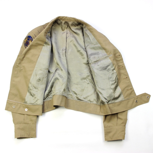 USAAF officers khaki / tan short dress jacket