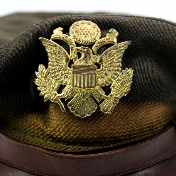 US Army Air Forces officers OD cap - Australian made