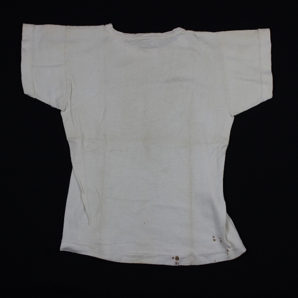 Scarce 1940s white cotton t-shirt - 5th Ferrying Group