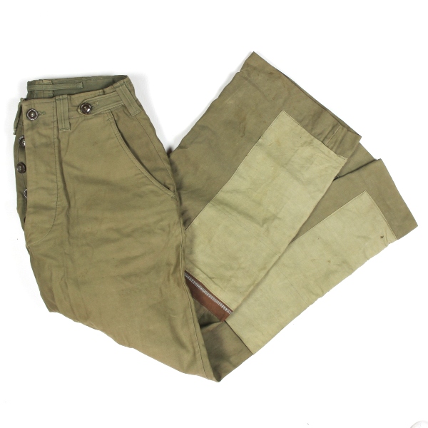 M1943 cotton field trousers w/ AAF modification