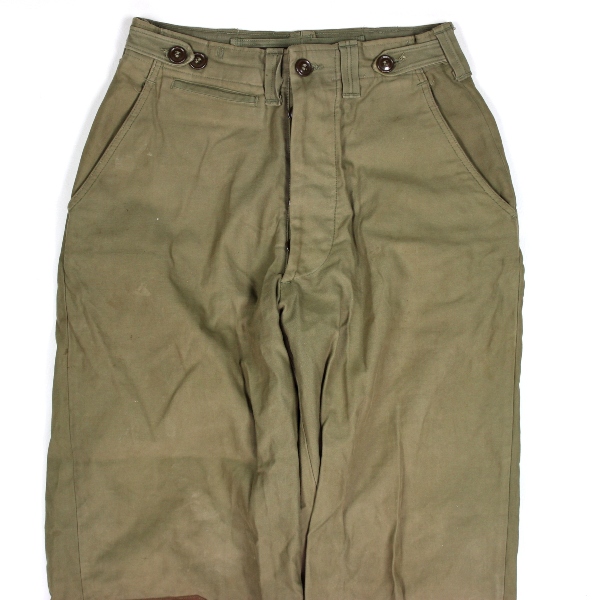 M1943 cotton field trousers w/ AAF modification