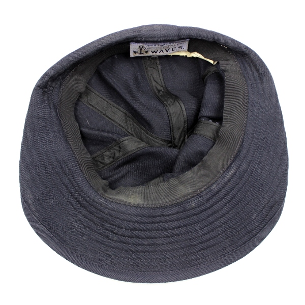 US Navy WAVES dress hat w/ rain cover