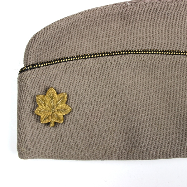 US Army officers pink wool gabardine garrison cap - Major