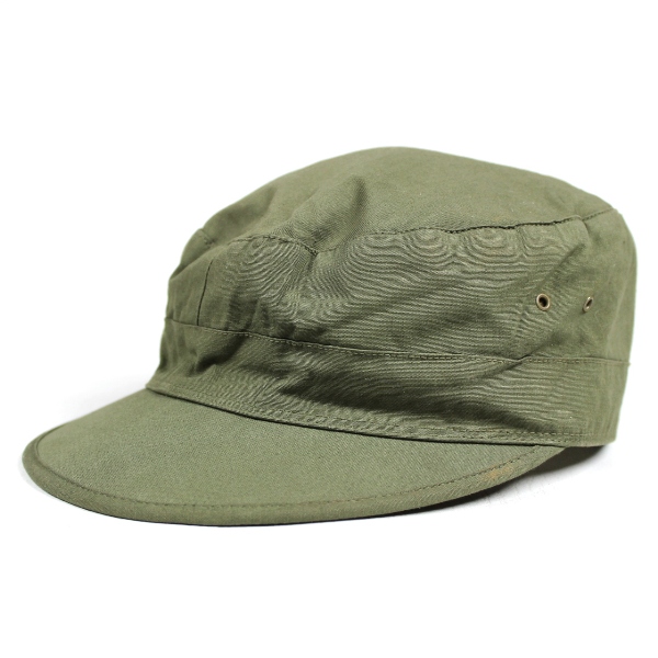 M1943 OD7 cotton sateen cap w/ visor - 7 1/4