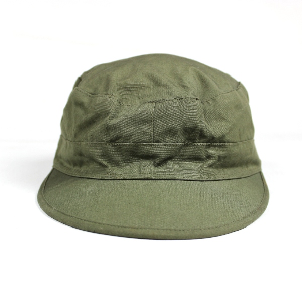 M1943 OD7 cotton sateen cap w/ visor - 7 1/4