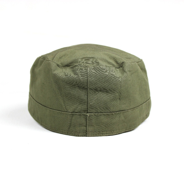 M1943 OD7 cotton sateen cap w/ visor - 7 1/4