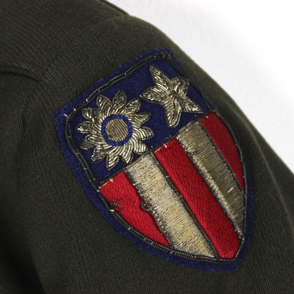 USAAF officer Ike dress jacket - Bullion AF / CBI