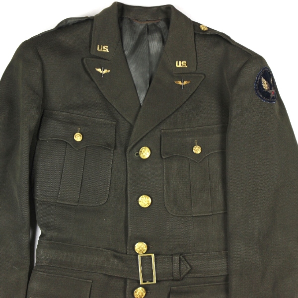 USAAF officer dress jacket - Bullion AF patch