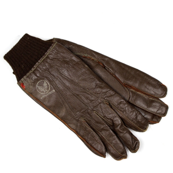 USAAF A-10 leather flight gloves - Size 8