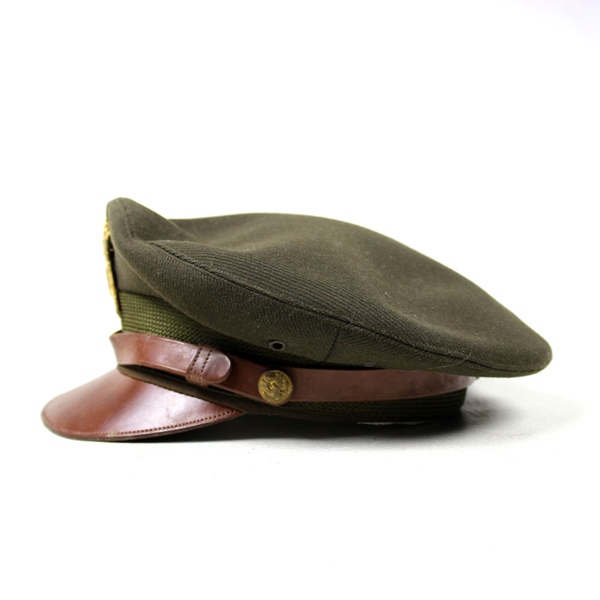 USAAF OD gabardine officers dress cap