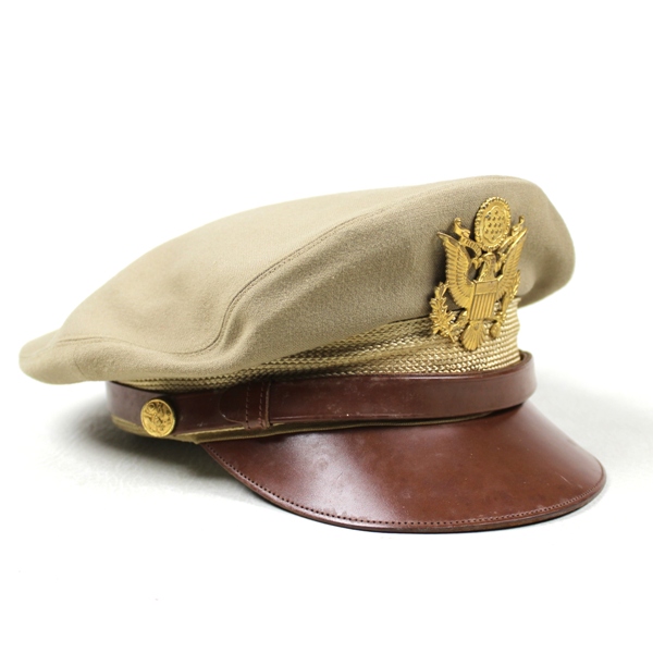 USAAF khaki officers dress cap