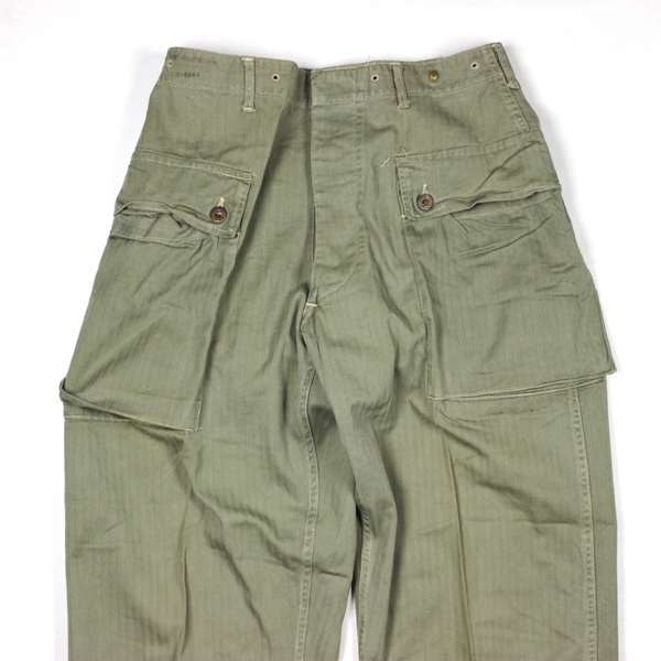 Scarce USMC P44 HBT 'Monkey' trousers