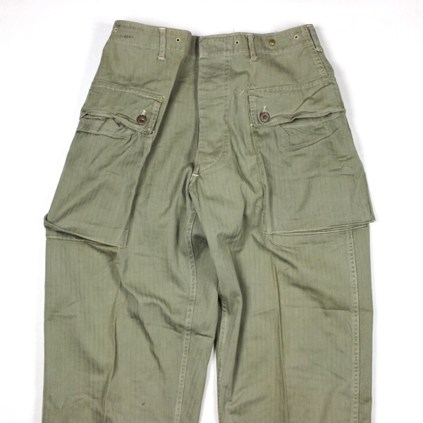 Scarce USMC P44 HBT 'Monkey' trousers