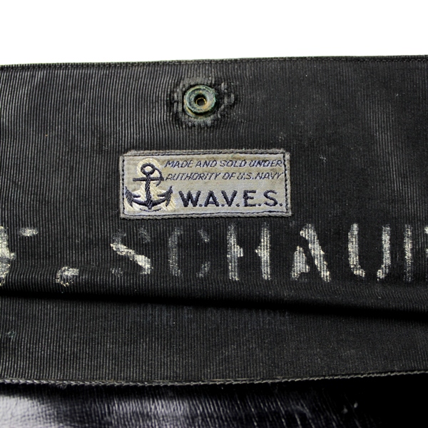 Scarce US Navy Waves leather purse