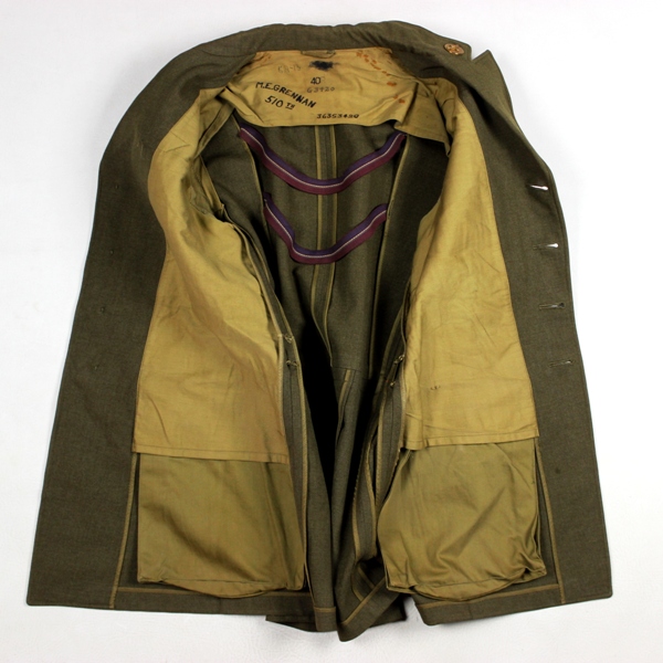 Enlisted man dress jacket - 351st BG / 510th BS / 8th AF