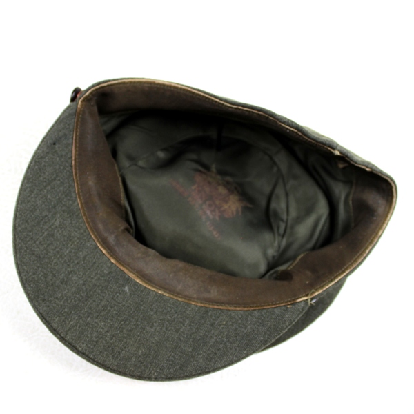 USMCWR forest green officer dress cap - Identified